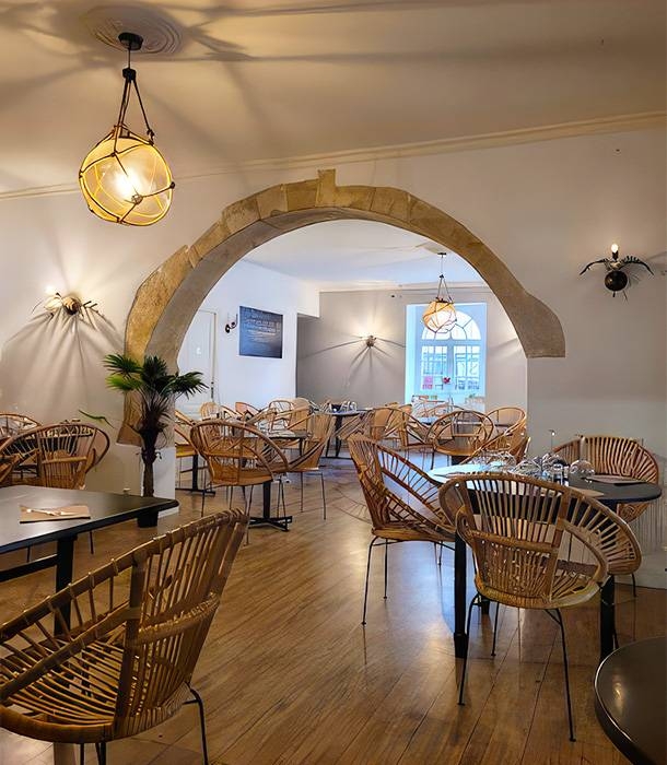 Le restaurant - Le Commerce - Goudargues - restaurant GOUDARGUES
